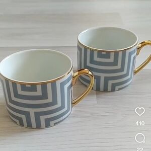 H&M Porcelain Coffee Cups - Set of 2